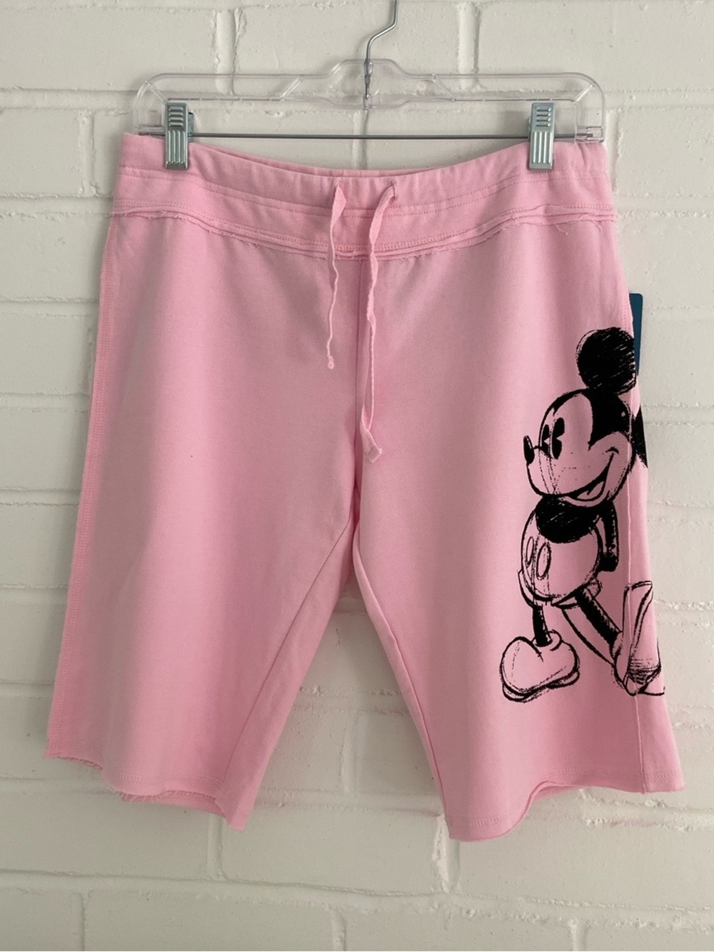 New With Tags Womens Size S Pink Mickey Graphic Lounge Shorts